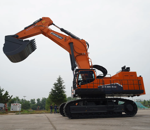 Excavatrice minier sur chenilles DEVELON DX1250 de 118 tonnes, super grande, garantie 1 an, pour le défrichement de grandes mines en ciel ouvert et le dégagement de roches dures massives en vrac - Product Image 1