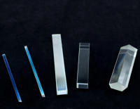 BK9 BK7 prismes en verre cristal transparent rectangulaire trapézoïdal prismes réfléchissants carrés prismes triangulaires collés Base en cristal