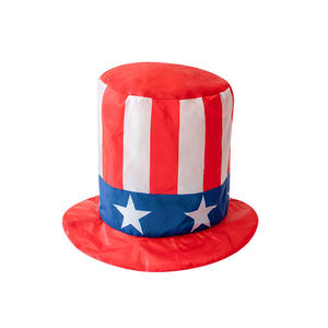 Zimmergifts 2026 for USA Canada Mexico Fan <strong>Hat</strong> Digital Printed Polyester National Flag High Crown Cheer Prop Soccer - Product Image 5