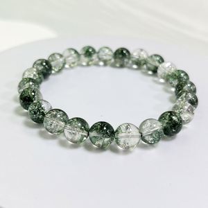 Bracelet en pierre naturelle avec perles de verre colorées pour la gestion du stress, faible commande minimum, assurance commerciale - Product Image 5
