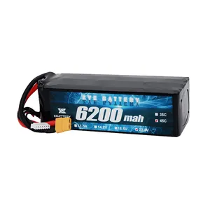 リポバッテリーパック3s11.1v 6s22.2v lipo 6200mah 5500mah 5200mah 8000mah 35C45C75C