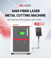 JQLASER 1390 1313 – Machines de découpe laser à fibre mini 6060 entièrement fermées, faciles à utiliser, 1500W, pour tôles métalliques (également disponibles en 2000W, 3000W)