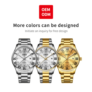 Montre de sport de luxe pour homme OEM personnalisée 2911, mouvement à quartz, étanche, affichage lumineux de la date/jour, design cartoon, acier inoxydable - Product Image 2