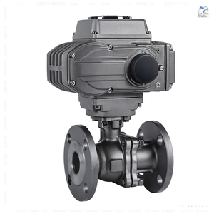 Vanne à bille à actionnement électrique COVNA, expédition rapide, actionneurs de vanne à bille à actionnement électrique, double bride, haute pression, vanne à bille motorisée électrique - Product Image 2
