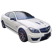 Nouveau kit carrosserie Mercedes-Benz Classe C W204 Pare-chocs avant/arrière Capot Ailes Jupes latérales Fixation par boulons Matériau PP Ajustement parfait à 100 %