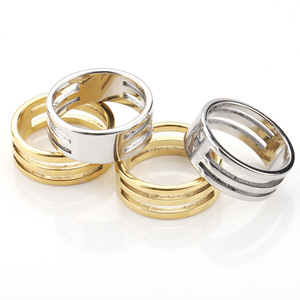 Herramienta de apertura y cierre de anillos de acero inoxidable para la fabricación de anillos redondos H1005, herramientas de joyería de acero dorado liso. - Product Image 4