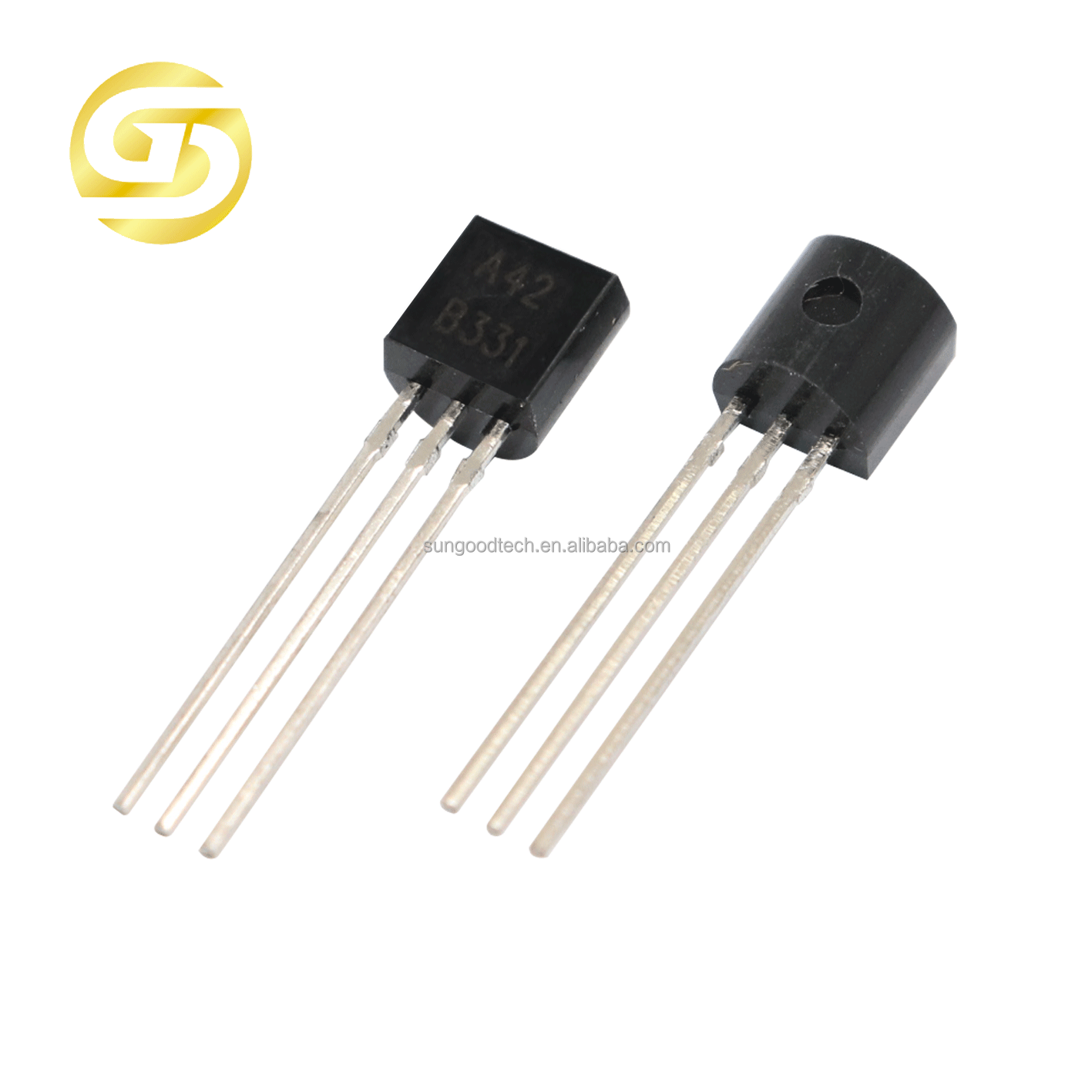 Lot De 2 Circuits Intégrés Thomson TBA331 - 14 Broches - Neuf (stock Ancien)