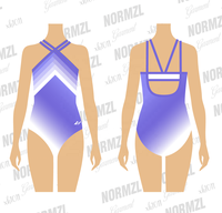 Tenue d'entraînement de gymnastique violet dégradé, short de gymnastique, veste d'échauffement, sac de rangement, chouchous, justaucorps de gymnastique pour club de danse