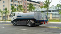 Camion arroseur électrique BC5 8CBM CATL 3ème génération LFP 166kWh