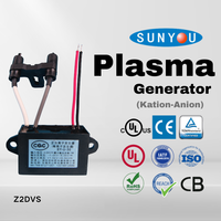 Purificateur d'air, composant de climatiseur, module générateur d'ions plasma, ioniseur positif et négatif, AC100-250V, taille compacte