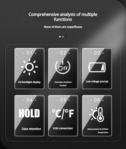 جهاز اختبار مقاومة السطح VICTOR VC385+ - أداة فحص مقاومة الكهرباء الساكنة ومقاومة العزل - Product Image 4