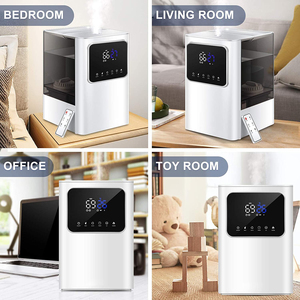 6L phòng ngủ phòng yên tĩnh hoạt động thông minh humidistat không khí trong lành <span class=keywords><strong>Vaporizer</strong></span> Top điền vào siêu âm trộn ấm sương độ ẩm - Product Image 2