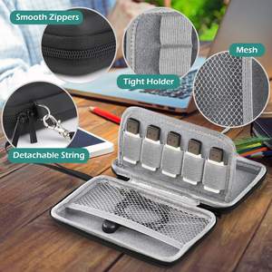 Estuche Portátil Personalizado con Logotipo, Carcasa Rígida de EVA para Memoria USB, Bolsa Organizadora de Herramientas de Viaje Impermeable - Product Image 6