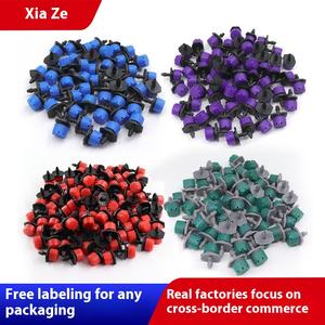 หัวจ่ายน้ำหยดแบบปรับได้แปดรู รุ่น Little Red Riding Hood ขายตรงจากโรงงาน ผลิตจากพลาสติกสี<span class=keywords><strong>แดง</strong></span> สำหรับระบบน้ำหยดขนาดเล็ก ยี่ห้อ Haihua รุ่น HZ-001 - Product Image 5