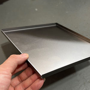 Plateau en acier inoxydable personnalisé pour grille-pain, barbecue, plaque de cuisson rectangulaire pour four, fabrication de tôles - Product Image 3