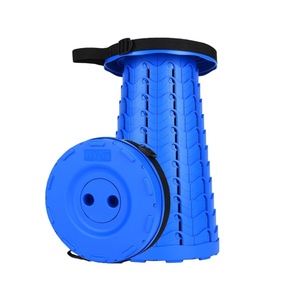 Portable Telescopic Folding Camping <b>Stool</b> <b>Garden</b> <b>Stool</b>, Suitable for Adult Outdoor Fishing, Hiking, Gardening, Travel, Barbecue - Product Image 1
