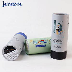 Conception personnalisée traitant l'emballage de tube de papier de boîte cylindrique en carton imprimé personnalisé - Product Image 4
