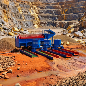 Usine mobile de traitement de l'or alluvial en Afrique, machine de lavage et de criblage d'or motorisé<span class=keywords><strong>e</strong></span> à faible coût d'entretien pour l'exploitation minière - Product Image 5