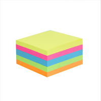 Bloc-notes 3X5 régulier/fleuri 4 couleurs mélangées Bloc-notes imprimé personnalisé Bloc-notes avec logo personnalisé Notes autocollantes