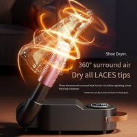 Vente en gros Sèche-chaussures et bottes électrique portable en ABS avec minuterie et chauffage Appareil ménager pliable pour l'hiver