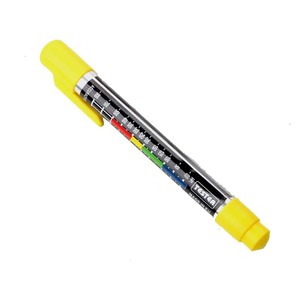 Coating Thickness Gauge Pen Analog Display Automotive Paint Film Tester For Car Repair 0-1200m Yellow Cap - Product Image 4