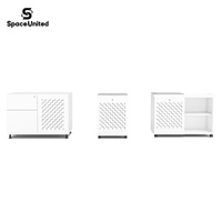 SpaceUnited, armoire de bureau mobile au design moderne, pour hôtel, maison, rangement de documents, mobilier de bureau en métal