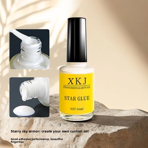 16ml Starry Sky Nail Art <b>Gel</b> Glue Transfer Printing Base Phototherapy Nail Polish Glue - Product Image 2