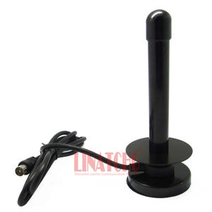 <span class=keywords><strong>Antena</strong></span> de <span class=keywords><strong>TV</strong></span> <span class=keywords><strong>Digital</strong></span> para Automóvil, DVB-T HDTV DVB-T2, Interior, Omnidireccional de 25dB, Cable <span class=keywords><strong>RCA</strong></span> Macho - Product Image 1