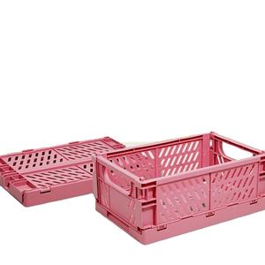 OWNSWING panier <span class=keywords><strong>de</strong></span> rangement <span class=keywords><strong>de</strong></span> bureau panier <span class=keywords><strong>de</strong></span> rangement pliable en plastique <span class=keywords><strong>cuisine</strong></span> fouillis ménage nécessités quotidiennes cadre <span class=keywords><strong>de</strong></span> rangement - Product Image 1