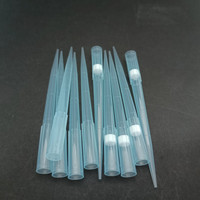 Fournitures de laboratoire frontales de première qualité, pointes de Pipette filtrées universelles, en plastique, 10ul, 200ul, 1000ul, 1250ul, jaune, bleu, vente en gros