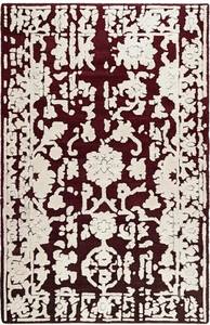 Traditional Floral Area <b>Rug</b> Rectangle Wool Acrylic Hand Tufted Medium Pile <b>Non</b> <b>Slip</b> Latex Backing Living Room Use - Product Image 2