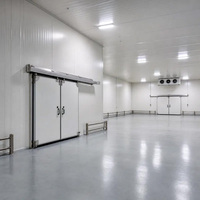 Chambre froide pour fruits et légumes avec panneaux isolants en PU et contrôle de l'humidité pour le marché de gros des produits frais
