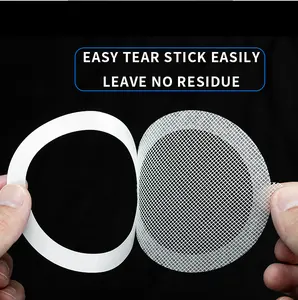 Round Disposable Shower Drains Hair Catcher Mesh Stickers Bathroom Bathing Shower Hair Stoppers Catchers Home Clean Tool