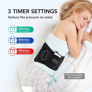 Ceinture de massage chauffante 2 en 1 pour l'abdomen et le bas du dos, avec compresse chaude et soutien lombaire - Product Image 5