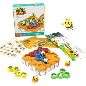 newest 3d puzzle game 120 levels tiny bees plastic kids board game set