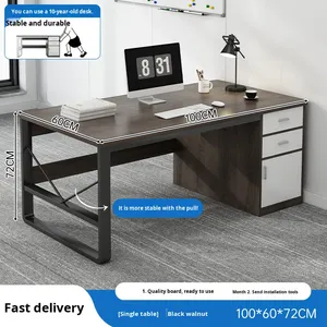 Escritorio de Oficina Convertible Moderno, Muebles de Primera Calidad, Construcción Duradera, Superficie de Trabajo Espaciosa y Ecológica, Almacenamiento para Oficinas en Casa y Corporativas - Product Image 4