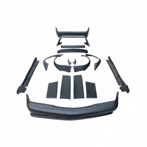 Upgraded and Modified Car Wide Body Kit for Mercedes Benz C-Class 190E EVO II 1982-1993 Wide Body PP Surround Car <strong>Bodykit</strong> - Product Image 2