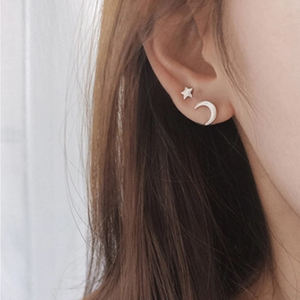 Boucles d'oreilles en or fin avec zircon et <span class=keywords><strong>diamant</strong></span> squelette, fabrication industrielle, pour <span class=keywords><strong>piercing</strong></span> d'<span class=keywords><strong>oreille</strong></span>, bijoux pour cartilage percé, 2025 OEM, 1 paire - Product Image 4