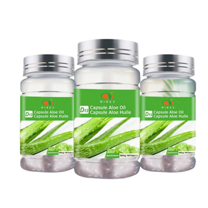 Capsule d'huile d'aloe vera à la vitamine E pour la beauté de la peau et la perte de poids - Product Image 1