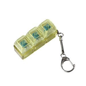 Tester per Switch di Tastiera <span class=keywords><strong>Portatile</strong></span> con 3/5 <span class=keywords><strong>Tasti</strong></span> Trasparenti Anti-Stress, Vari Colori, Portachiavi Colorato per Test - Product Image 6