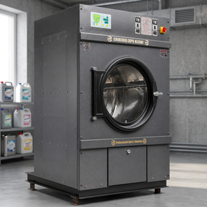 Séchoir industriel électrique 35 kg, machine à sécher le linge automatique à grande capacité avec fonction autonettoyante, 380 V, garantie 1 an - Product Image 3