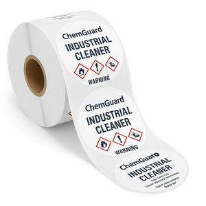 Étiquette auto-adhésive-PE pour produits chimiques-en rouleau - Product Image 1