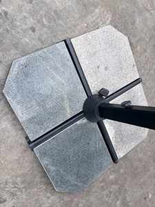 Fábrica al por mayor 2,5 m 3M tamaño grande plegable LED Solar al aire libre Patio terraza sombrilla <span class=keywords><strong>para</strong></span> restaurante Hotel al aire libre hoteles romanos - Product Image 4