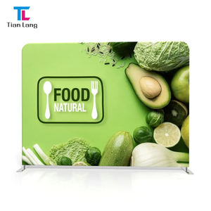TianLang portátil 3*3M pantalla curva Banner equipo de Feria Comercial personalizado con tela de tensión para eventos especiales - Product Image 5