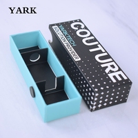 Emballage de cartouche de 1ml avec logo personnalisé à l'épreuve des enfants Boîte en papier rigide avec impression en feuille d'or et avantage UV Plateau en mousse Cartouche vide de 0.5ml