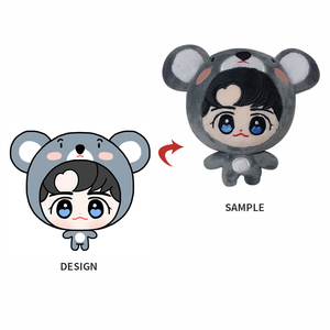 Peluche personnalisée en forme de personnage d'anime, jouet en peluche sur mesure, porte-clés en peluche personnalisé - Product Image 4