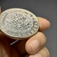 Pièce commémorative d'entreprise en métal personnalisée en gros, médaille de récompense d'entreprise gravée pour anniversaire d'entreprise, approvisionnement en gros