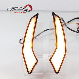 Carmates สำหรับ Toyota <span class=keywords><strong>Corolla</strong></span> Levin <span class=keywords><strong>altis</strong></span> 2019 2020 <span class=keywords><strong>2021</strong></span> 2022กลางวันฝาครอบด้านหน้าไฟตัดหมอก DRL LED ชนิด A - Product Image 4