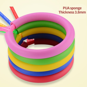 Toptan ucuz aile oyuncaklar ebeveyn-çocuk oyunu salıncak yanıp ayak bileği atlama spor atlama flaş topu - Product Image 4