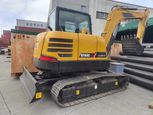 <span class=keywords><strong>Mini</strong></span>-excavatrice sur chenilles SY60C à prix avantageux, 6 tonnes, avec pompe à boue et attache rapide - Product Image 4